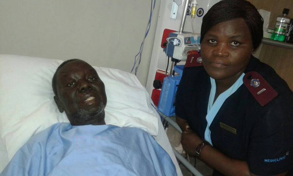 Morgan Tsvangirai In Hospital