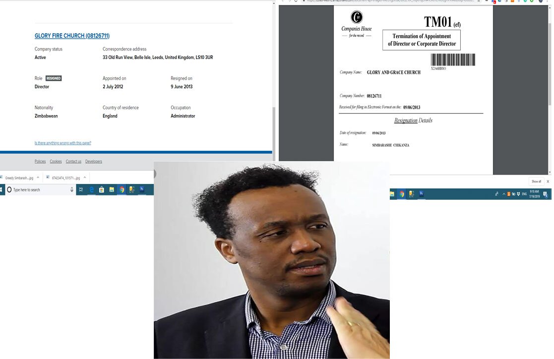 Failed Glory Fire Church Director Simbarashe Chikanza Exposed In Leaked ...