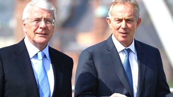 Blair, Major chide UK over ‘shocking’ EU plan