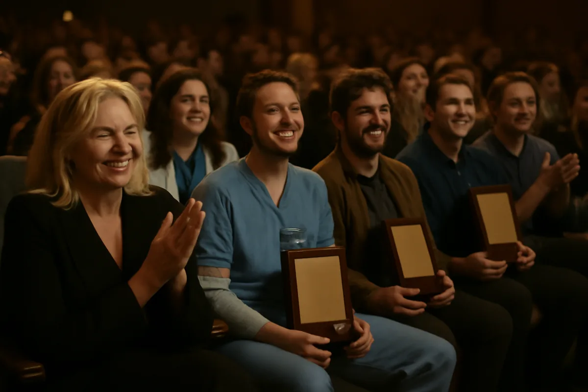 Watch on Deadline — Here are all the recipients of the 2026 Astra TV Awards. COMEDY SERIES Hacks (HBO Max) BROADCAST NETWORK COMEDY ENSEMBLE St. Denis Medical (NBC) CABLE COMEDY ENSEMBLE Rooster (HBO) STREAMING COMEDY ENSEMBLE Shrinking (Apple TV) ACTRESS IN